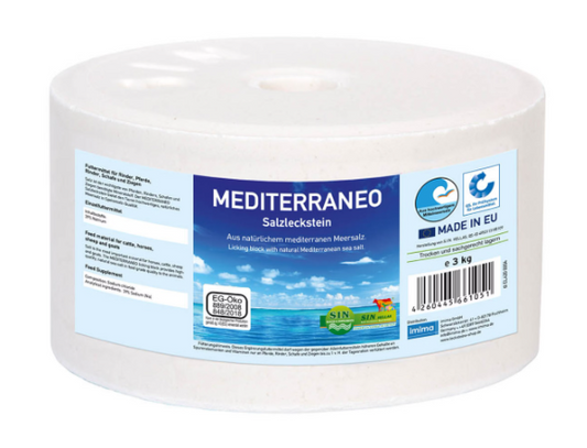 Mediterraneo Salzleckstein