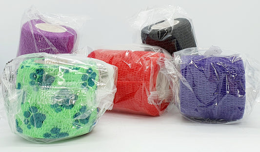 elastischer, selbsthaftender Verband